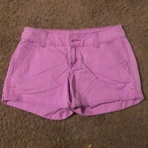 Purple Maurices shorts